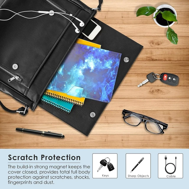 Alt view image 6 of 7 - Universal 9.6 10 10.1 10.5 Inch Tablet Case Portable PU Leather