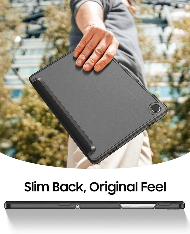 Alt view image 5 of 7 - Fintie Slim Case for Galaxy Tab A11+/A9+ 11 Inch Black