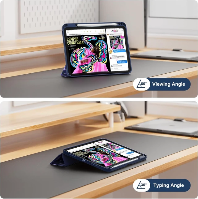 Alt view image 4 of 7 - Case for iPad (A16) 11th Gen 11-inch 2025 iPad 10th Gen 10.9-inch 2022