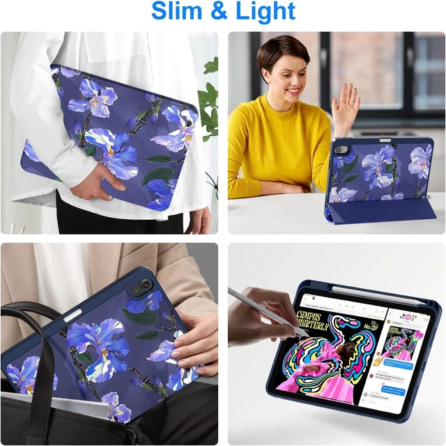 Alt view image 7 of 7 - Case for iPad (A16) 11th Gen 11-inch 2025 iPad 10th Gen 10.9-inch 2022
