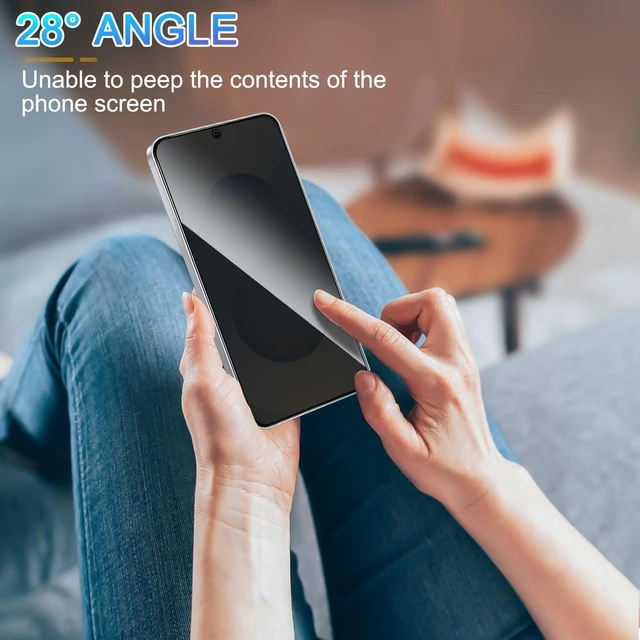 Alt view image 4 of 7 - 2 Pack Privacy Screen Protector for Galaxy S25