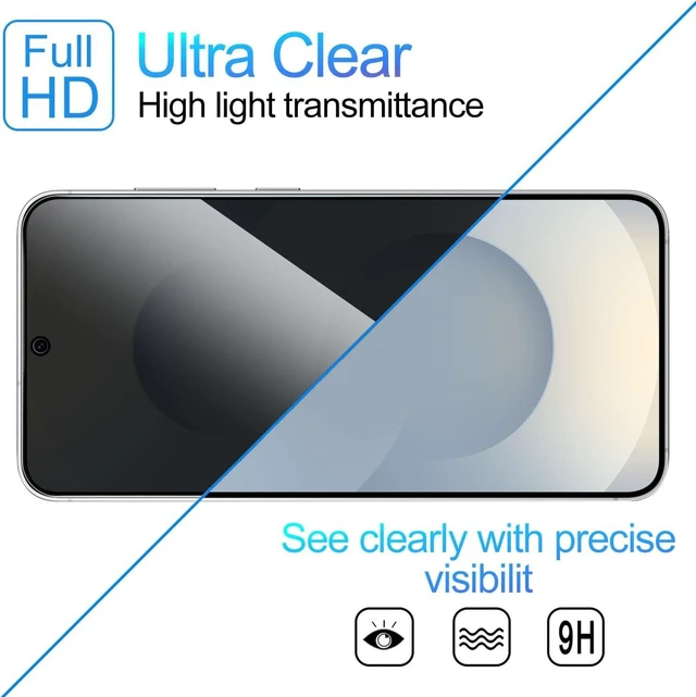 Alt view image 6 of 7 - 2 Pack Privacy Screen Protector for Galaxy S25