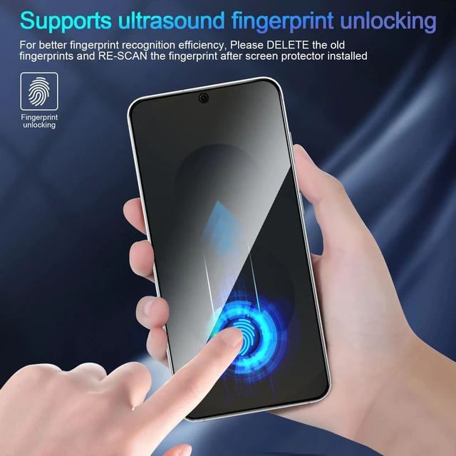 Alt view image 7 of 7 - 2 Pack Privacy Screen Protector for Galaxy S25