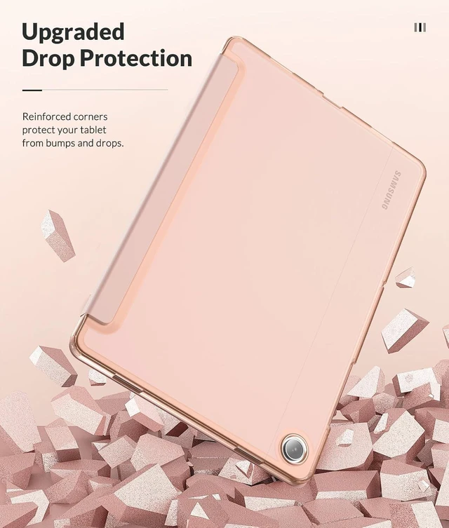 Alt view image 7 of 7 - Case for Galaxy Tab A11+ Plus 11 inch 2025 Light Pink