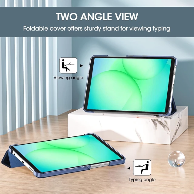 Alt view image 3 of 6 - Slim Case for Galaxy Tab A11 (2025) / A9 (2023) 8.7 Inch Navy