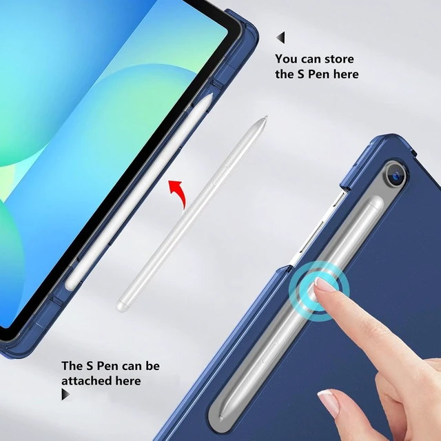 Alt view image 4 of 7 - for Galaxy Tab S10 Lite/S10 FE/S9 FE 10.9 with S Pen Holder