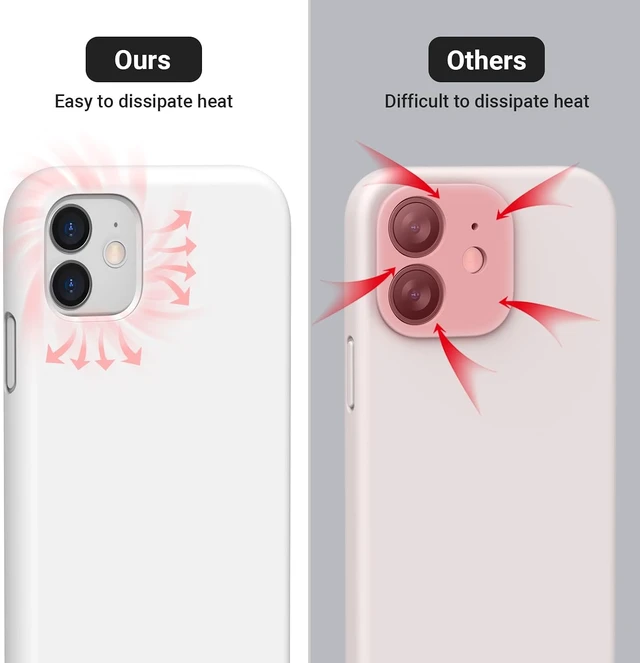 Alt view image 2 of 7 - Compatible with iPhone 11 Liquid Silicone Case Neon Pink
