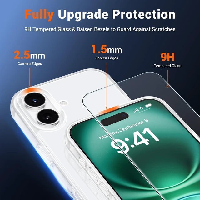 Alt view image 4 of 7 - Magnetic for iPhone 16 Case Clear