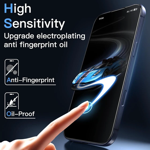 Alt view image 7 of 7 - Anti-Reflective 9H+ Screen Protector for iPhone 17 Pro 2-Pack