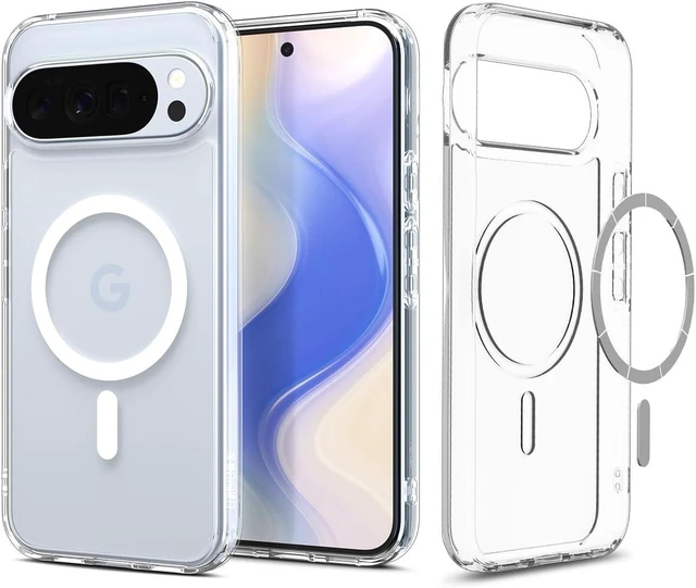 Main image of Ultra Hybrid MagFit for Pixel 10/Pro Case Clear White