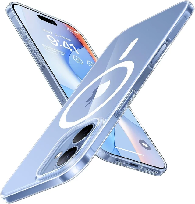 Main image of Magnetic Slim Fit for iPhone 17 Case Ultra-Thin Compatible with MagSafe Stronger Magnetic + Thinner Lightweight Matte Anti-Scratch Hard PC Cover Phone Case for iPhone 17 Clear