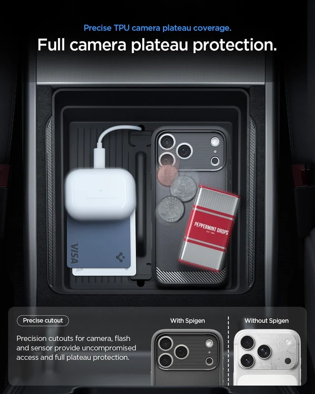 Alt view image 4 of 7 - Rugged Armor MagFit for iPhone 17 Pro / 18 Pro Case Matte Black