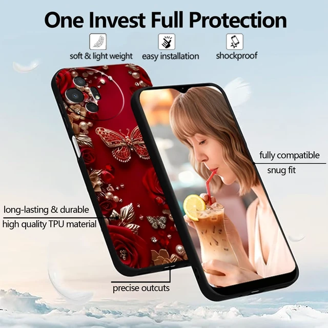 Alt view image 2 of 7 - Phone Case Compatible with TCL 50 XL 5G / TCL 50 XL Nxtpaper 5G TPU Protective Phone Cover Case 2 Pack