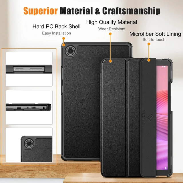 Alt view image 3 of 7 - Fintie Case for 8.7 Tab One/K9(TB-305XU/FU)&Nook Reading Tablet 8.7