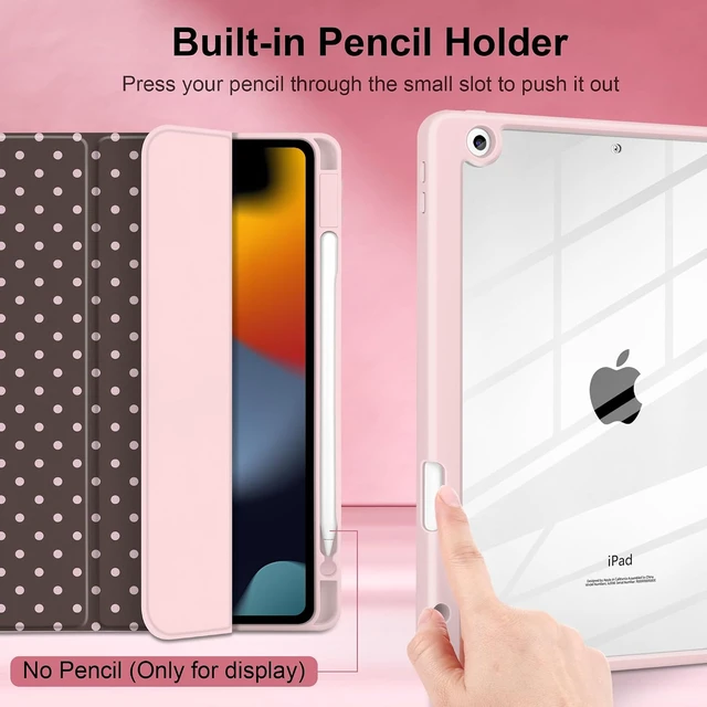 Alt view image 5 of 7 - Case for iPad 10.2 inch 9th/8th/7th Gen Chocolate Polka Dot