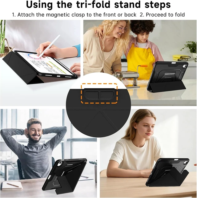 Alt view image 2 of 7 - for ipad A16 Case ipad 11th/10th Generation Case 11Inch 2025/10.9 Inch 2022