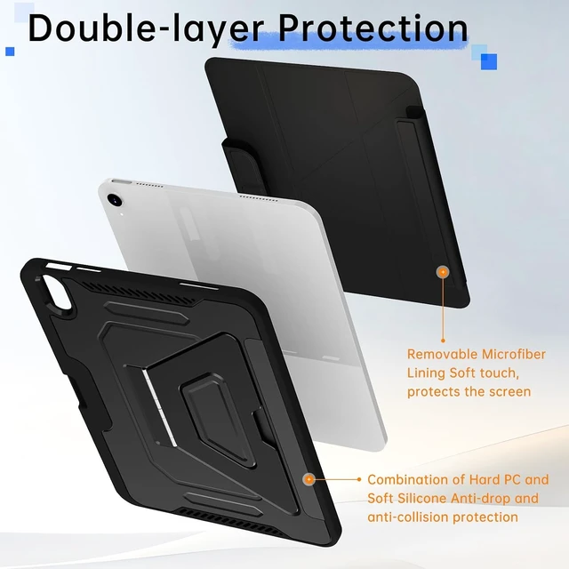 Alt view image 6 of 7 - for ipad A16 Case ipad 11th/10th Generation Case 11Inch 2025/10.9 Inch 2022