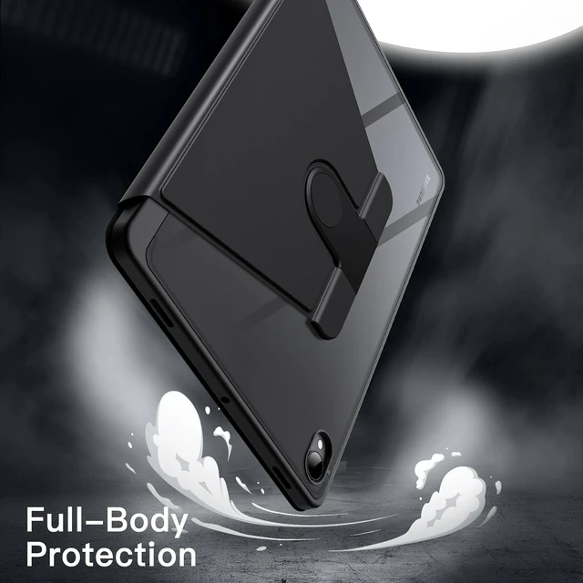 Alt view image 4 of 7 - 360° Rotating Case for Galaxy Tab S10+/S9 FE+/S9+ 12.4 Black