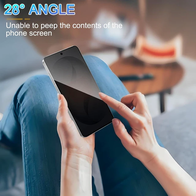 Alt view image 3 of 7 - 2 Pack Privacy Screen Protector for Galaxy S26 Plus/S26+