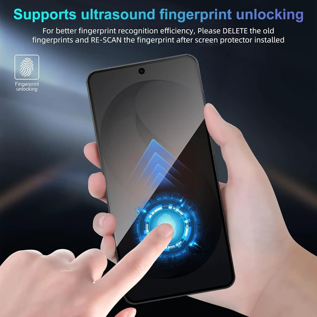 Alt view image 6 of 7 - 2 Pack Privacy Screen Protector for Galaxy S26 Plus/S26+