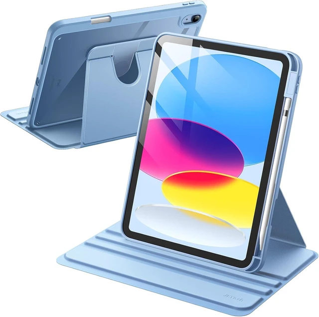 Main image of 360° Rotating Case for iPad (A16) 11th/10th Gen Blue