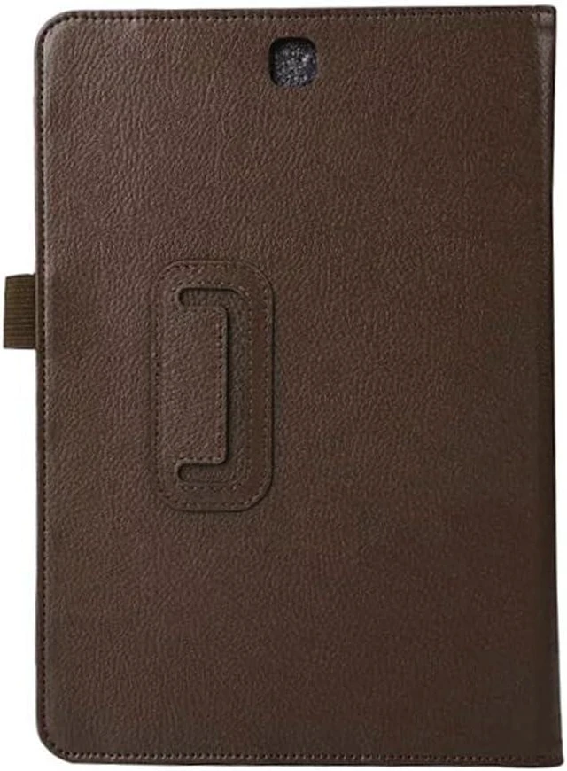 Main image of Tablet Cover for Galaxy Tab A 9.7 SM-T550 SM-T555 SM-P550 SM-P555(2015 Release) Folio Stand Lightweight Leather Case for Galaxy Tab A 9.7 T550 T555C P550 P555C (PU-Brown)