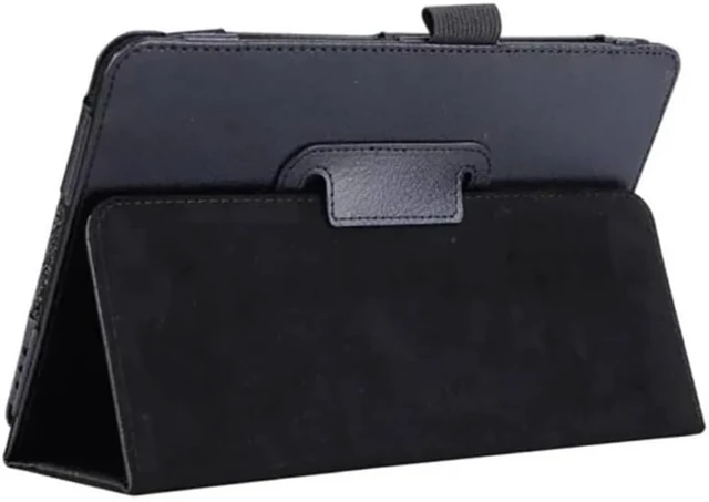 Alt view image 5 of 6 - Tablet Cover for Galaxy Tab A 9.7 SM-T550 SM-T555 SM-P550 SM-P555(2015 Release) Folio Stand Lightweight Leather Case for Galaxy Tab A 9.7 T550 T555C P550 P555C (PU-Brown)