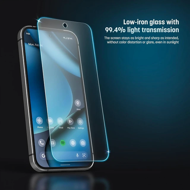 Alt view image 3 of 7 - for Google Pixel 11 Pro XL (6.8) Matte Screen Protector Tempered Glass