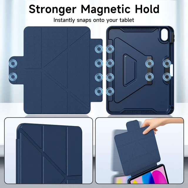Alt view image 4 of 6 - Case for iPad (A16) 11th/10th Generation 11/10.9 Inch (2025/2022)