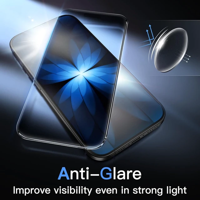Alt view image 4 of 7 - Matte Screen Protector for iPhone 17 2-Pack
