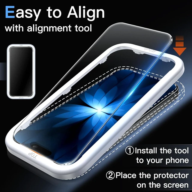 Alt view image 5 of 7 - Matte Screen Protector for iPhone 17 2-Pack