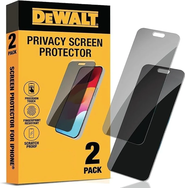 Main image of Heavy Duty 2Pack Privacy Screen Protector for iPhone 16 Pro Max