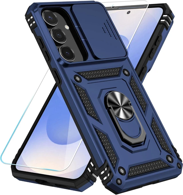 Main image of for Galaxy S26 Case with Rotated Ring Kickstand Blue