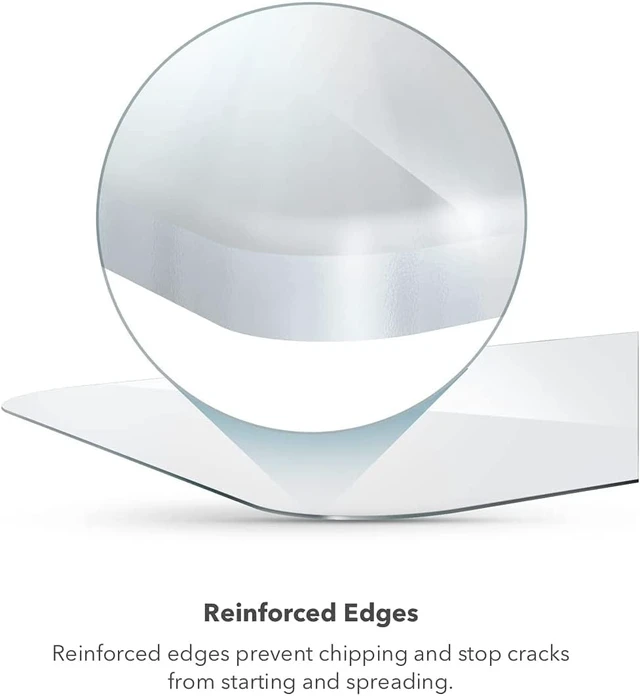 Alt view image 6 of 7 - Invisible Shield Glass Elite Vision Guard - Impact Protection Scratch Resistant Fingerprint Resistant - Made for (iPhone 13 Pro Max)