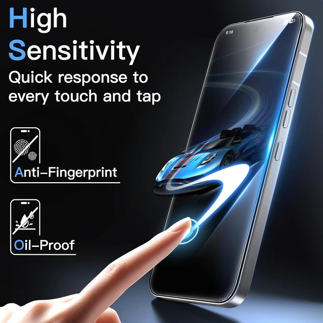 Alt view image 6 of 7 - Screen Protector for Nothing Phone 4a Pro 3-Pack