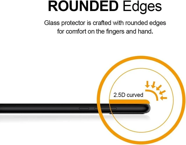 Alt view image 5 of 5 - (2 Pack) Designed for TCL K11 Tempered Glass Screen Protector Anti Scratch Bubble Free