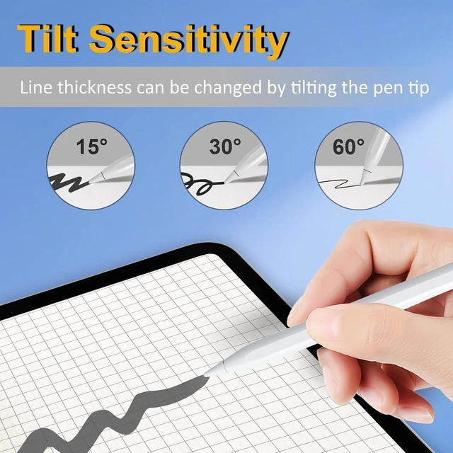 Alt view image 6 of 7 - Stylus Pen for iPad 2026-2018 15 Mins Fast Charge Pencil for iPad
