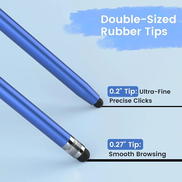 Alt view image 2 of 7 - Stylus 10Pcs Stylus Pen for Touchscreen Android iPad iPhone Stylists Pens