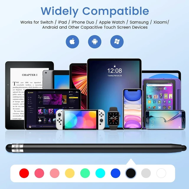 Alt view image 5 of 7 - Stylus 10Pcs Stylus Pen for Touchscreen Android iPad iPhone Stylists Pens