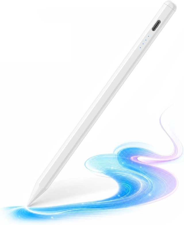 Main image of Stylus Pen for iPad 2018-2026 Gen Fast Charge Palm Rejection-White