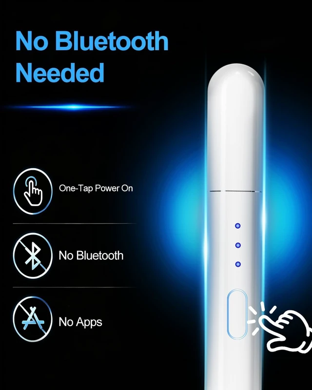 Alt view image 6 of 7 - Digiroot Pencil for iPad (USB-C) 2018+ iPad Pencil Palm Rejection