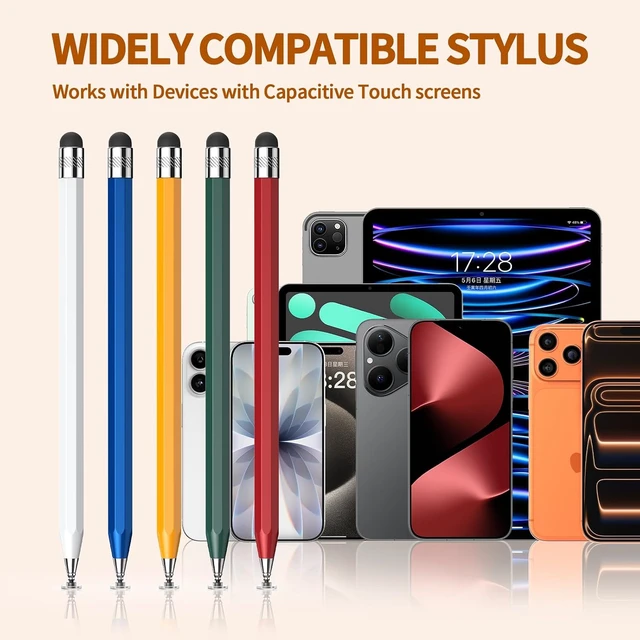 Alt view image 7 of 7 - Stylus Pens for Touch Screens iPad Pencil-Style Stylus