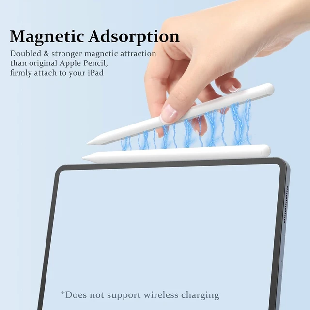 Alt view image 5 of 7 - Stylus Pen for iPad 2018-2026 Fast Charge iPad A16 Pencil