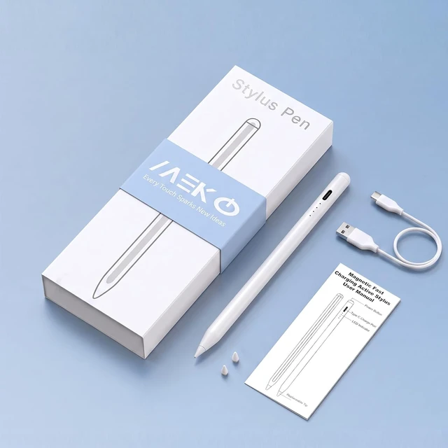 Alt view image 7 of 7 - Stylus Pen for iPad 2018-2026 Fast Charge iPad A16 Pencil