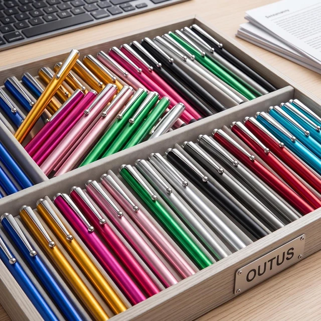 Alt view image 7 of 7 - 130 Pcs Stylus Pens Bulk Compatible for Most Device Touchscreens