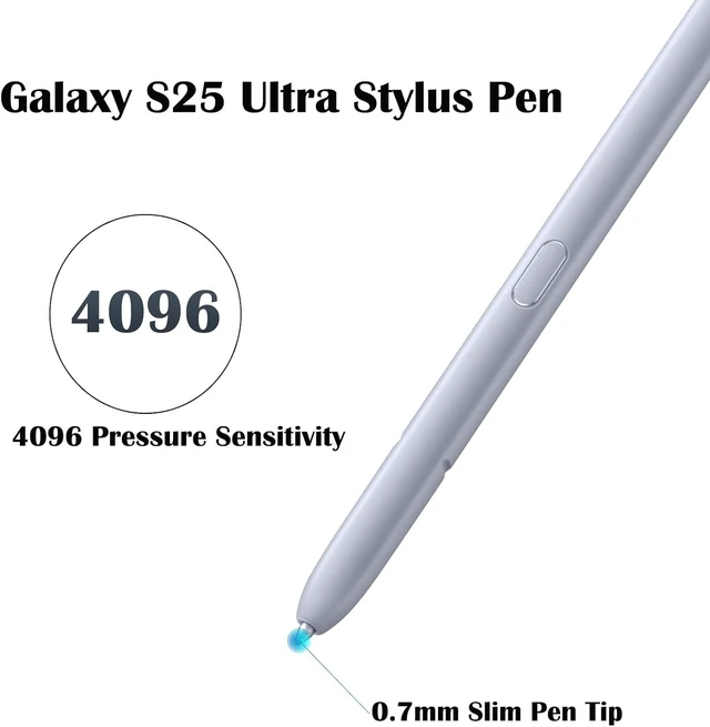 Main image of Galaxy S25 Ultra S Pen for Galaxy S25 Ultra SPen Replacement US Version EJ-PS938BBEGUJ Galaxy S25 Ultra Stylus Pen for Galaxy S25 Ultra (Light Silver)