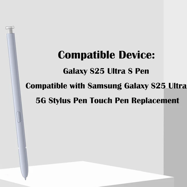 Alt view image 2 of 5 - Galaxy S25 Ultra S Pen for Galaxy S25 Ultra SPen Replacement US Version EJ-PS938BBEGUJ Galaxy S25 Ultra Stylus Pen for Galaxy S25 Ultra (Light Silver)