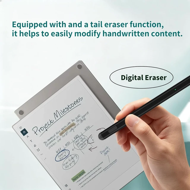 Alt view image 4 of 7 - Stylus for Remarkable Paper Pro Pro Move Pure Pen with Rear EraserBlack