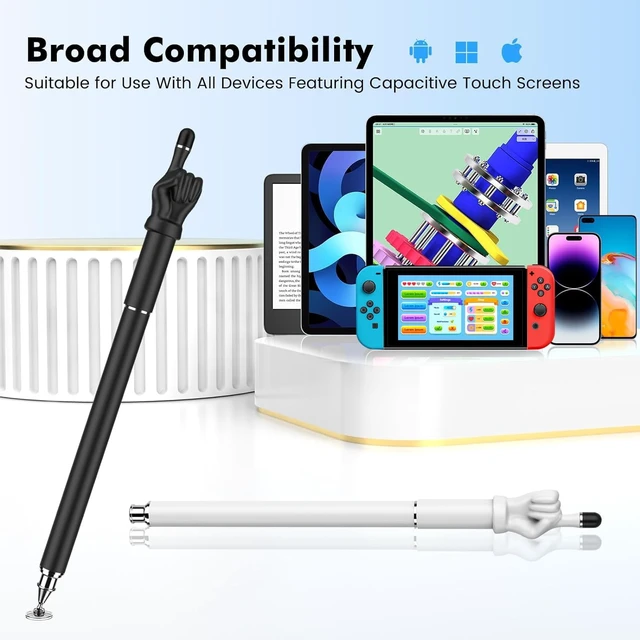 Alt view image 6 of 7 - Stylus Pen for Touchscreen 2-in-1 Stylus