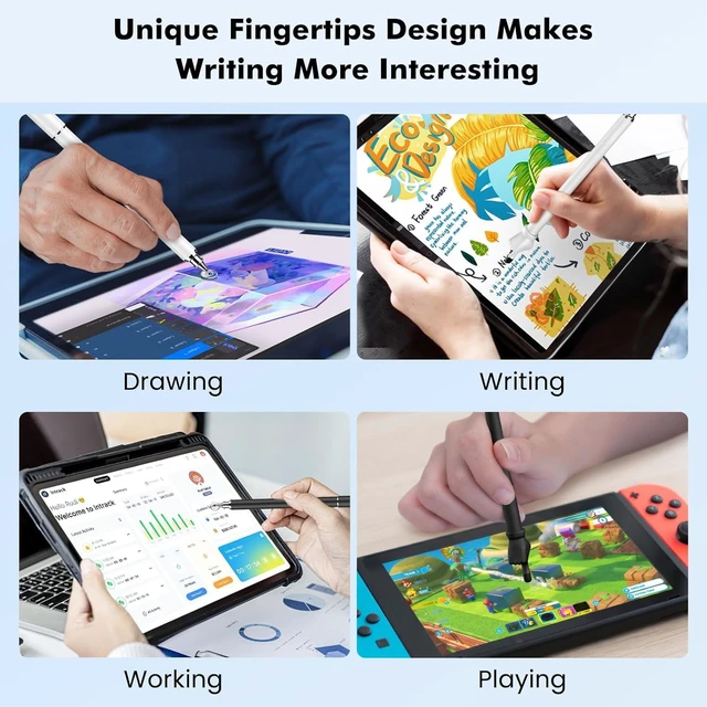 Alt view image 7 of 7 - Stylus Pen for Touchscreen 2-in-1 Stylus